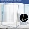 Wbtran Slanted Back Acrylic Sign Holder 5 x 7, Clear Tabletop Sign Holder, Acrylic Stands for Display 5 x 7, Plastic Paper Sign Holder for Office, Home, Restaurant (6 Pack)